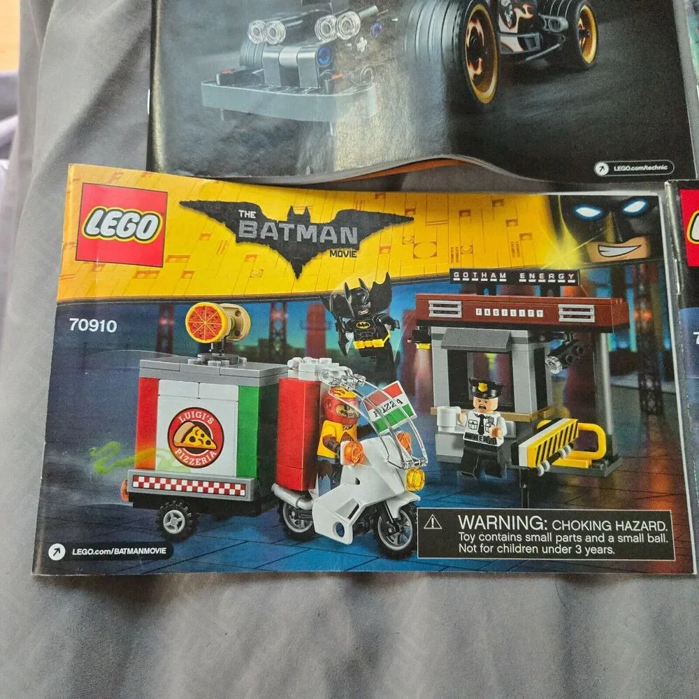 Lego Manuals Batman, DC Heros, Technic, Star Wars No Missing Pages